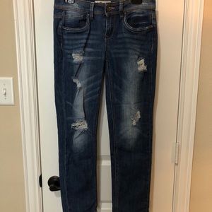 Dollhouse Roll-Up Skinny Capris